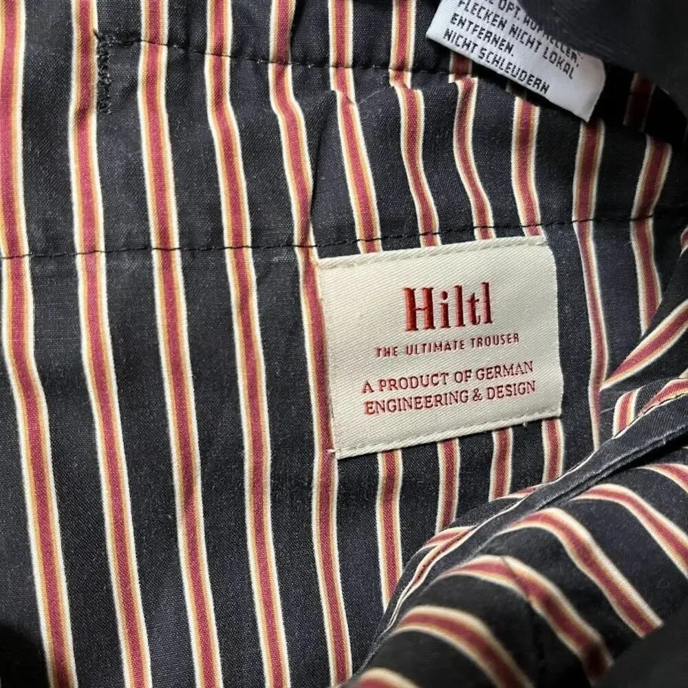 Hiltl ZE500 Ultimate Trouser Men's 38 Olive Khaki‎ Soft Cotton Stretch